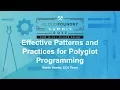 Effective Patterns and Practices for Polyglot Programming