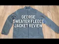 Walmart s George Sweater Fleece Jacket Review