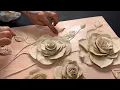 Lagu DIY Sculptured Floral Wall Decor | 3D Clay Art Process