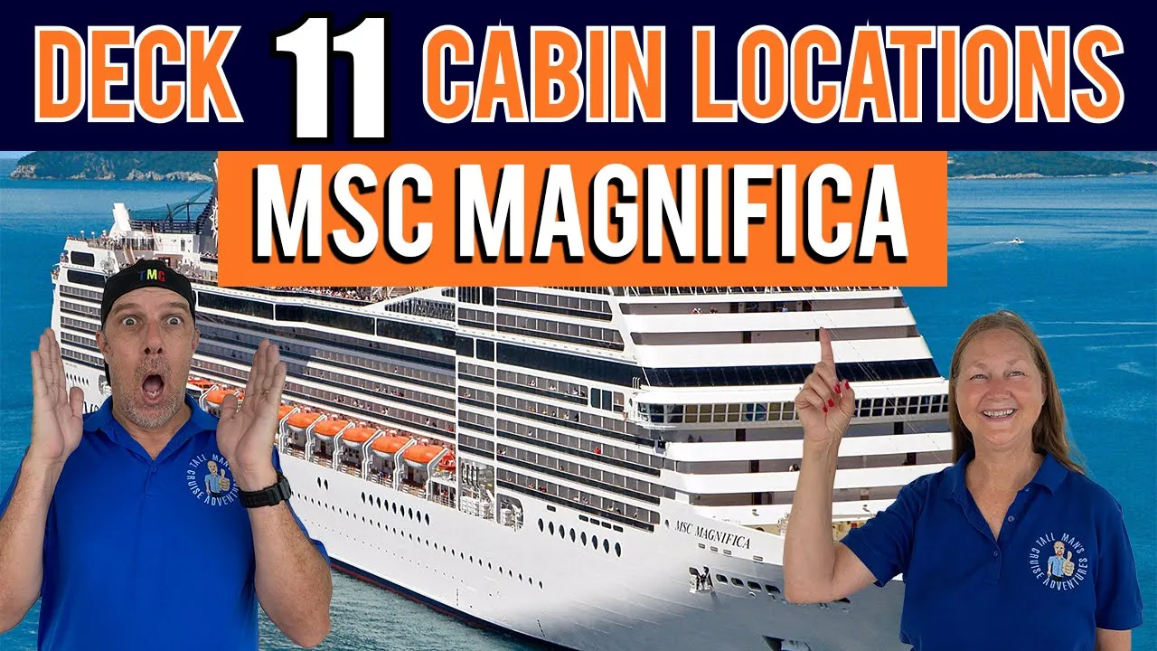 MSC Magnifica Cabin Deck 11 | Tall Man's Cruise Adventures