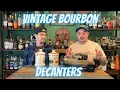 Vintage Bourbon Decanter Review Weller Wild Turkey Jim Beam
