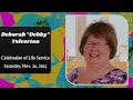 Nov 26 2022 - Deborah Debby Yelverton Celebration Of Life Service