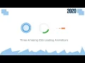 Three Amazing CSS Loading Animations CSS Loader