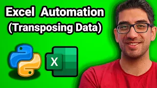 Stop Manually Transposing in Excel Use Python Instead