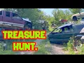 Searching Eaton Auto Salvage for parts