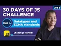 All JavaScript Data Types Explained with Examples ECMA Standards Day 4 30 Days of JS Challenge