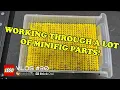 WORKING THROUGH A LOT OF MINIFIG PARTS Bricklink BrickOwl VLOG