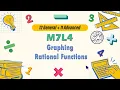 M7L4 Graphing Rational Functions