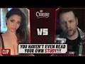 Jazmen Jafar CALLED OUT For Bringing STUDY She HASN T EVEN READ