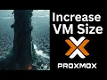 How To Increase VM Size After Installation Proxmox