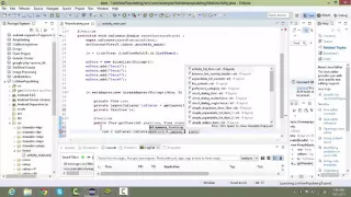 Android ListViewTutorial populate ListView dynamically