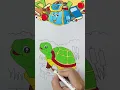 Turtle coloring page for toddlers Turtle coloring page for kids