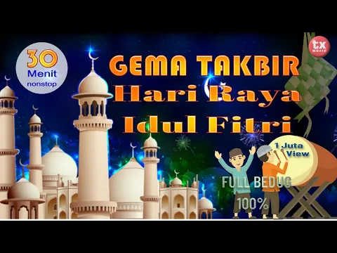 Download MP3 GEMA TAKBIR IDUL FITRI  II FULL BEDUK II NON STOP