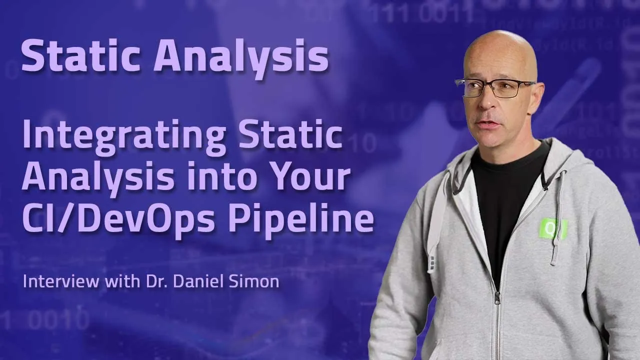 Integrating Static Analysis into your CI/DevOps pipeline