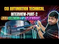 CGI Automation Testing Interview Questions Answers Technical Round Part 2 SDET Selenium Java