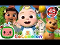 Download Lagu Happy Birthday Baby JJ and Nina! 🎂🥳 | Nina's Familia | CoComelon Nursery Rhymes \u0026 Kids Songs
