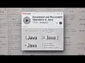 Increment operator and decrement operator in java