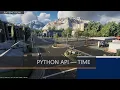Python API Time of day Midgard