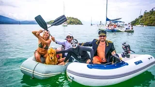 Brazil’s FAMOUS Dinghy Regatta, Churrasco, and Cachaca! Sailing vessel Delos Ep.180