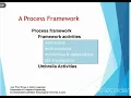 Process Framework in Software Engineering