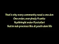 Chronixx - Safe N Sound (lyrics)