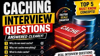 Most Asked Caching Interview Questions Explained Simply