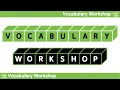 Vocabulary Workshop Unit 2