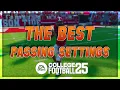 The Best Passing Settings in EA College Football 25