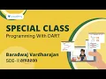 Programming with DART - Asynchronous code Dive Deep Baradwaj Vardharajan Special Class