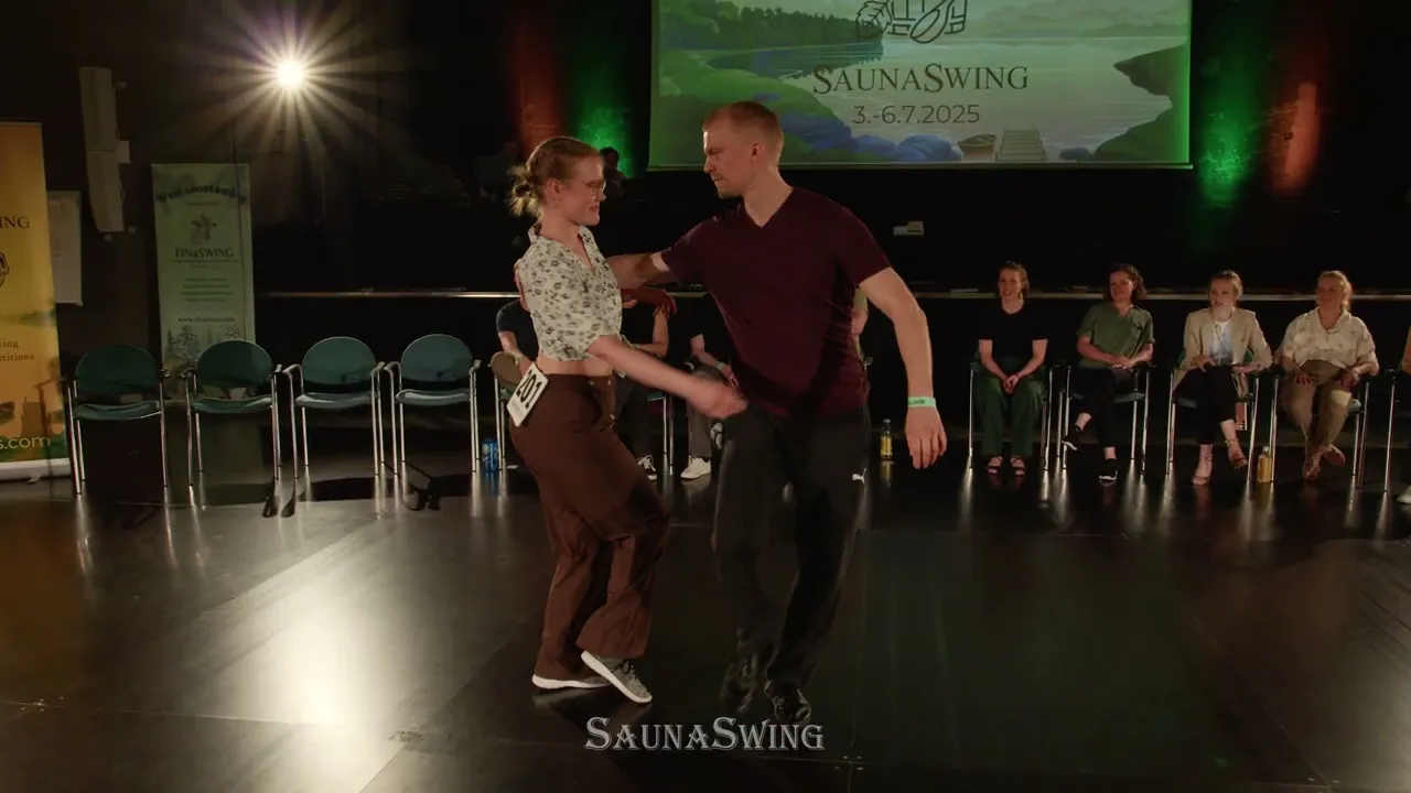 Panu Pesonen & Annika Mäntylä - 1st place Advanced Jack&Jill Finals - SaunaSwing 2025