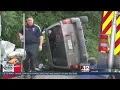 1 man flown to hospital after single-vehicle accident in Harrison County