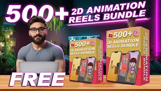 download 2d cartoons short reels bundle 500 download 2d animation video copyright free 