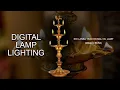 Digital Lamp lighting | Digital lamp lighting ceremony-Sri Lanka Traditional oil Lamp (Magul Bera)