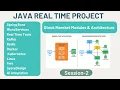 Java Real Time Project Session2 Stock Market Modules Microservices Architecture
