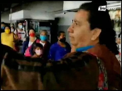 Aforo de usuarios en la terminal terrestre