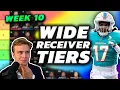 Top 24 Wide Receiver Rankings Tiers Week 10 Fantasy Football