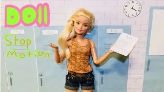 Doll Stop Motion Back To School Struggles Barbie Stop Motion 