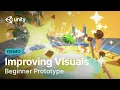 Improving visuals in Unity Beginner Prototype