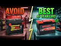 The 5 Car Batteries to AVOID The 5 That WILL Last 8 Years