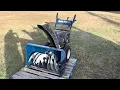 Lot 196 yard machine summit series 30 inch snowblower