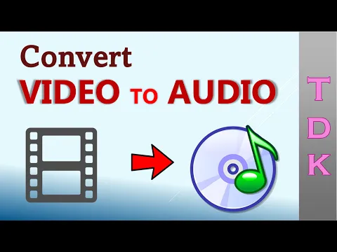 Download MP3 How to Convert MP4 to MP3 - Any VIDEO to AUDIO -  FREE and SIMPLE !!!