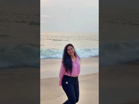 Saradhaga beach lo đ || #mangaluru #saipavani #jayaammulu #trending #pavani