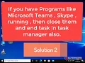 Audacity Error Code 9999 Unanticipated Host Error Fix