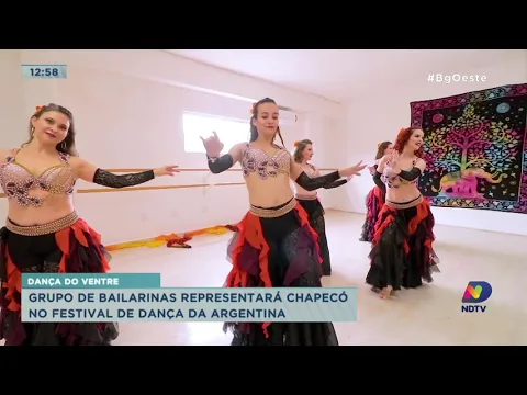 Grupo de bailarinas representará Chapecó no festival de dança da Argentina