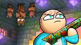 Hiding as ANIMALS in Meccha Chameleon!