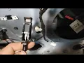 Ford door latch release cable removal