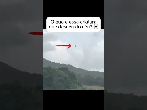 Isso desceu do céu