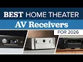 Lagu Best AV Receivers 2026 - Top Home Theater Picks From Budget to Flagship