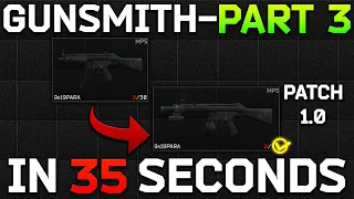1 0 Gunsmith - Part 3 Task Guide Escape from Tarkov