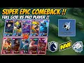 Download Lagu Match Super Epic Comeback !! Meta Ciki Full GOD Vs Pro Player !! Bane Late Game Sesakit Ini ?!